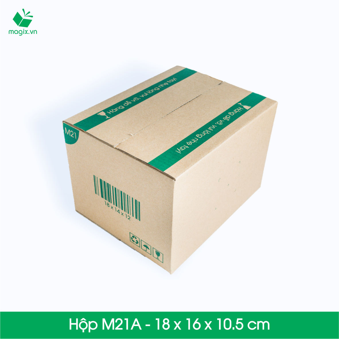 Hộp M21A - 18 x 16 x 10.5 cm