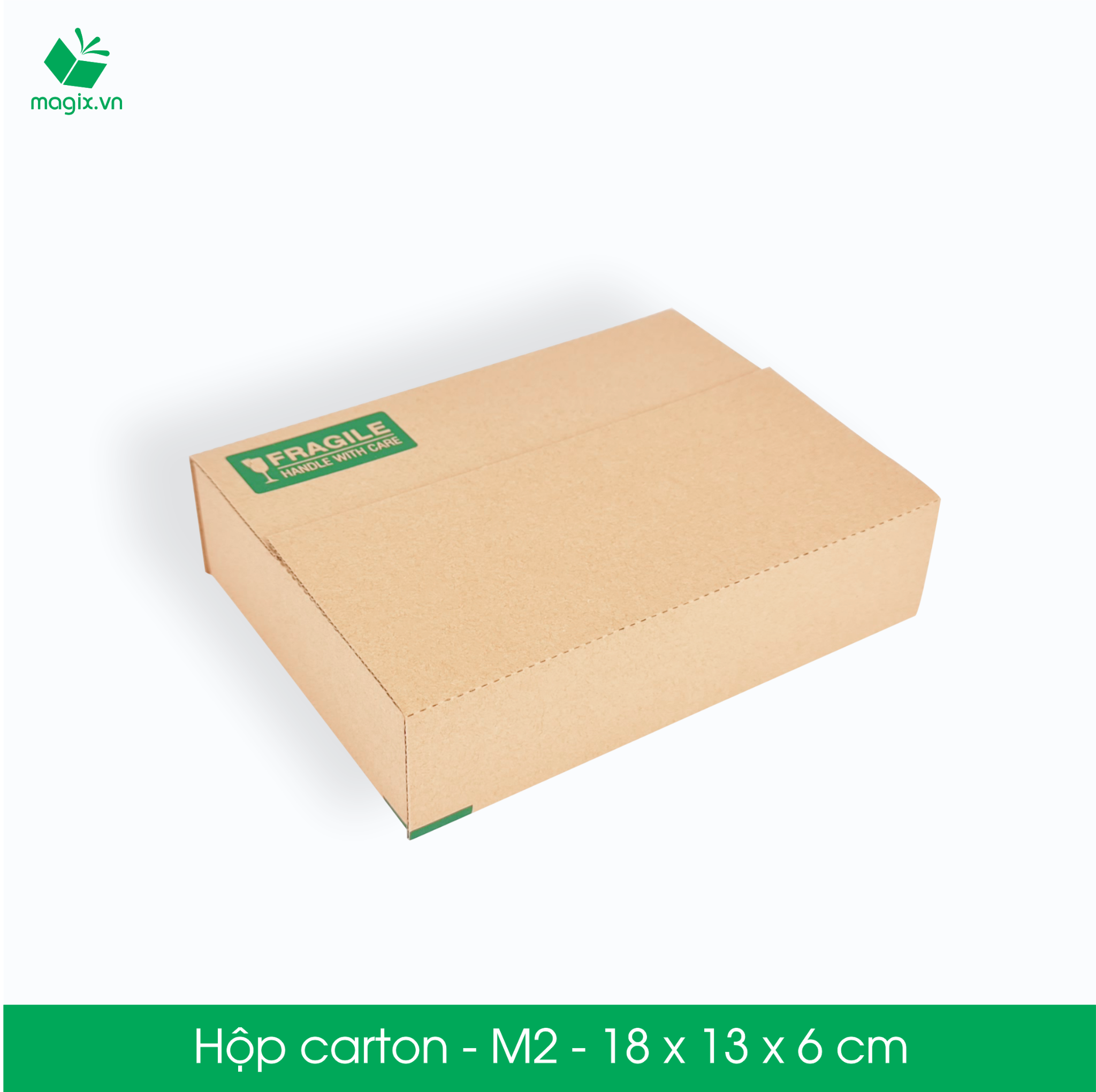 M2 - 18x13x6 cm - Thùng hộp carton