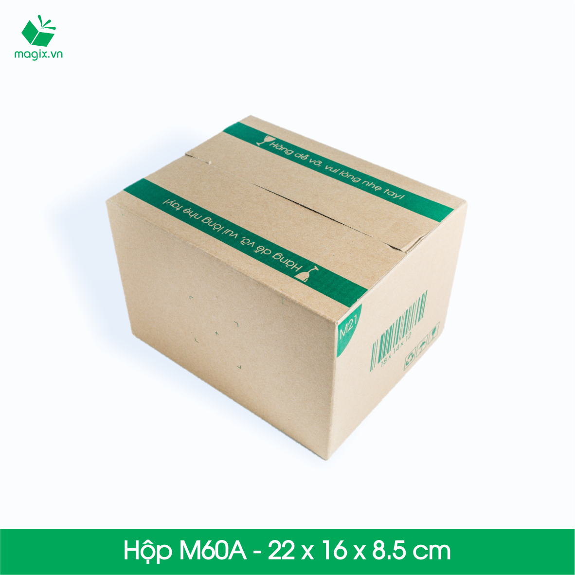M60A - 22x16x8.5 cm - Thùng hộp carton