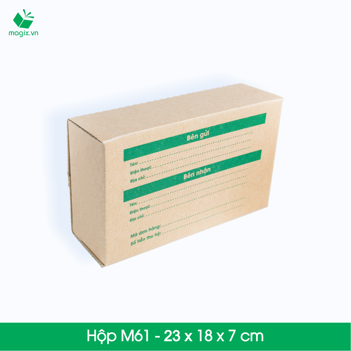 Hộp M61 - 23x18x7 cm