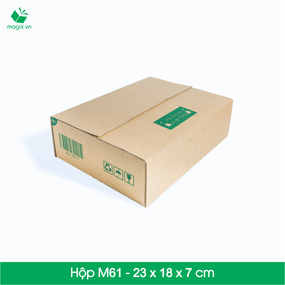 Hộp M61 - 23x18x7 cm