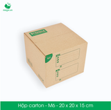  M6 - 20x20x15 cm - Thùng hộp carton 