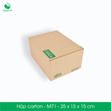  M71 - 25x15x15 cm - Thùng hộp carton 