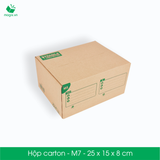  M7 - 25x15x8 cm - Thùng hộp carton 