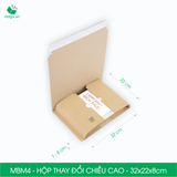  MBM4 - 32x22x8cm - HỘP CARTON THAY ĐỔI CHIỀU CAO 