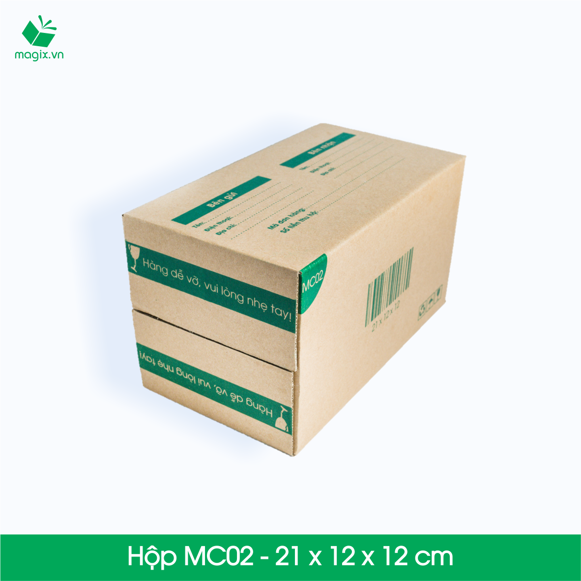 Hộp MC02 - 21x12x12 cm