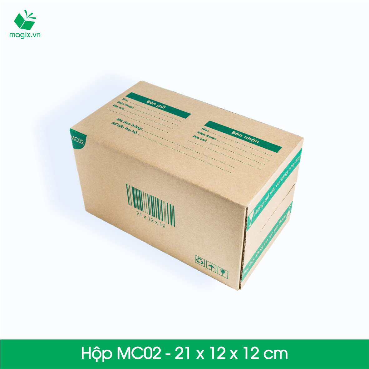 Hộp MC02 - 21x12x12 cm