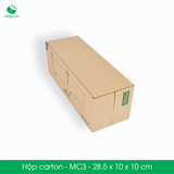  MC3 - 28.5x10x10 cm - Thùng hộp carton - Hộp cao 