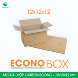  MEC04 - 12x12x12 cm - Hộp carton siêu tiết kiệm ECONO 