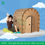  MFK01 - Nhà giấy carton lắp ráp cho bé 