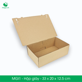  MGI1 - 33x20x12.5 cm - Thùng hộp carton - Hộp giày 