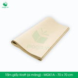  MGK1A - 70x70 cm [50 tờ/ pack] -  Giấy Kraft đóng hàng - Giấy Xi măng gói hàng 