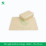  MGK1A - 70x70 cm [50 tờ/ pack] -  Giấy Kraft đóng hàng - Giấy Xi măng gói hàng 