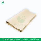  MGK2A - 70x115 cm [50 tờ/pack] -  Giấy Kraft đóng hàng - Giấy xi măng gói hàng 