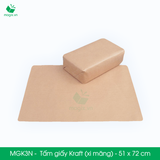  MGK3N - Tấm giấy Kraft đóng hàng - 51x72 cm [50 tờ/pack] 