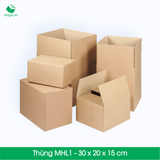  MHL1 - 30x20x15 cm - Thùng carton lớn 