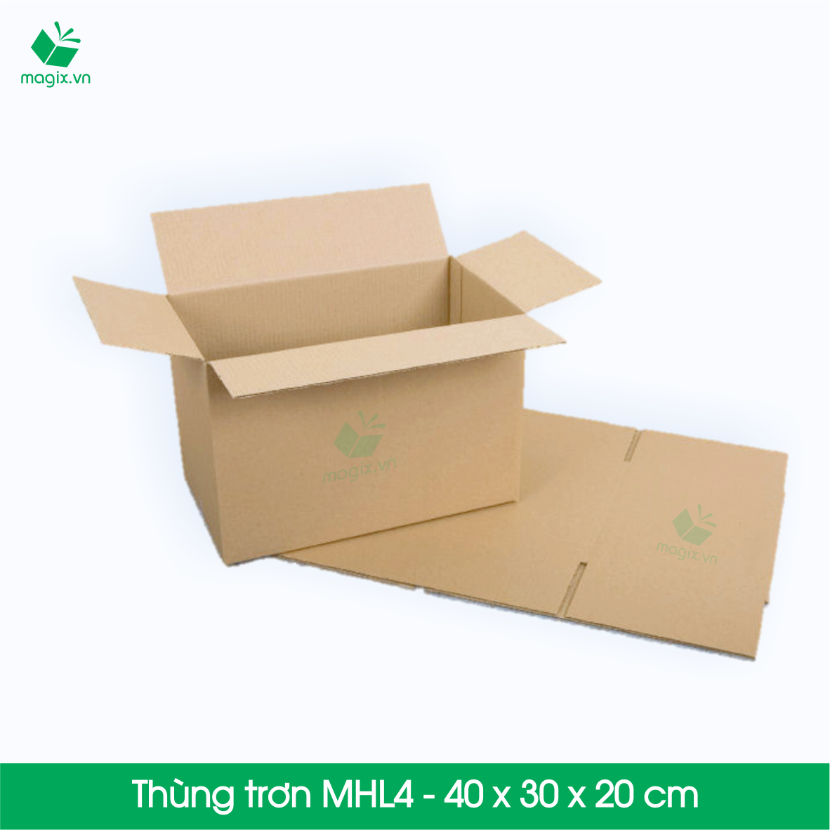 MHL4 - 40x30x20 cm - Thùng carton lớn