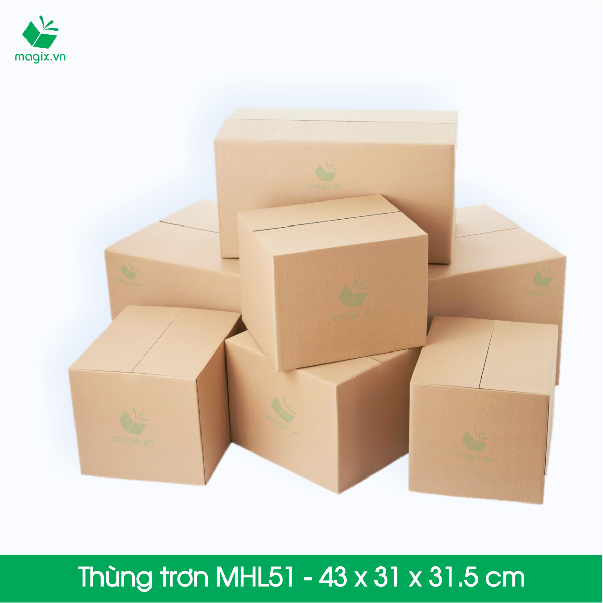MHL51 - 43x31x31.5 cm - Thùng carton lớn