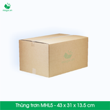  MHL5 - 43x31x13.5 cm - Thùng carton lớn 