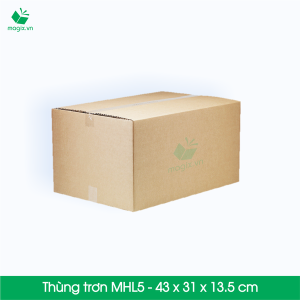 MHL5 - 43x31x13.5 cm - Thùng carton lớn