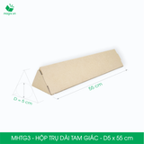  MHTG3 - Hộp trụ dài tam giác - D5x55 cm 