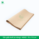  MGK2 - 70x115 cm [50 tờ/pack] -  Giấy Kraft đóng hàng - Giấy xi măng gói hàng 