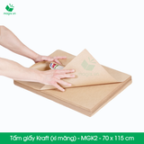  MGK2 - 70x115 cm [50 tờ/pack] -  Giấy Kraft đóng hàng - Giấy xi măng gói hàng 