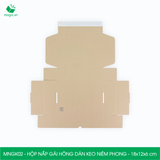  MNGK02 - 18x12x6cm - HỘP NẮP GÀI HÔNG KEO NIÊM PHONG 