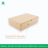  MNGK04 - 23x16x10cm - HỘP NẮP GÀI HÔNG KEO NIÊM PHONG 