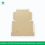  MNGK04 - 23x16x10cm - HỘP NẮP GÀI HÔNG KEO NIÊM PHONG 