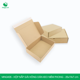  MNGK05 - 25x19x7cm - HỘP NẮP GÀI HÔNG KEO NIÊM PHONG 