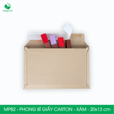  MPB2 – 20x13cm – PHONG BÌ GIẤY CARTON MÀU XÁM 