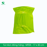  MT0X - 17x30 cm [100 túi/pack] - Túi nilon tiết kiệm gói hàng 