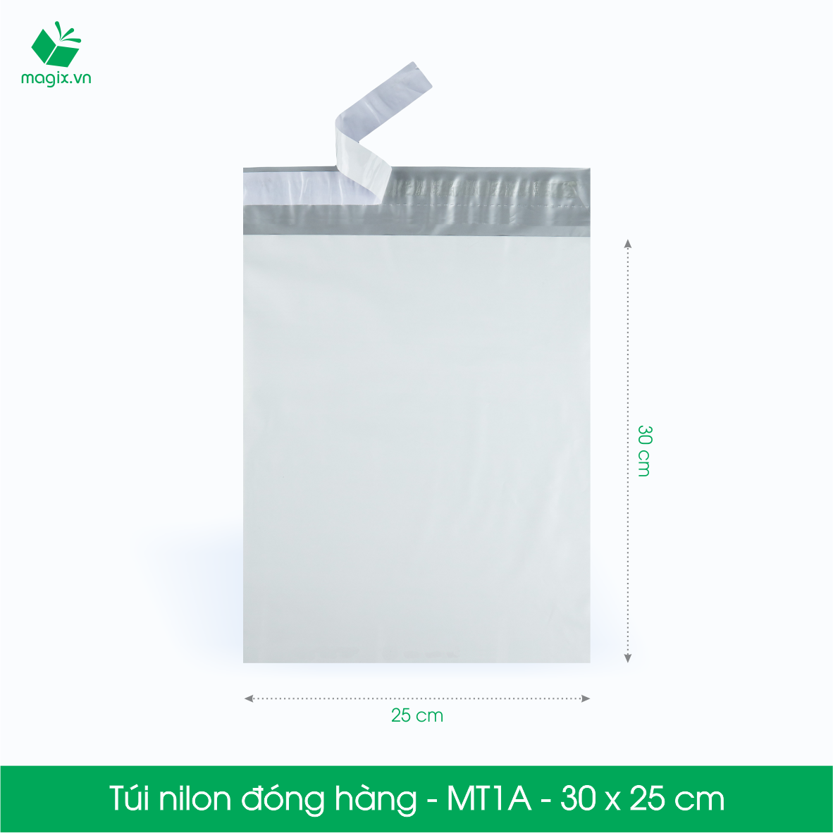 Túi nilon giao hàng - MT1A - 30 x 25 cm