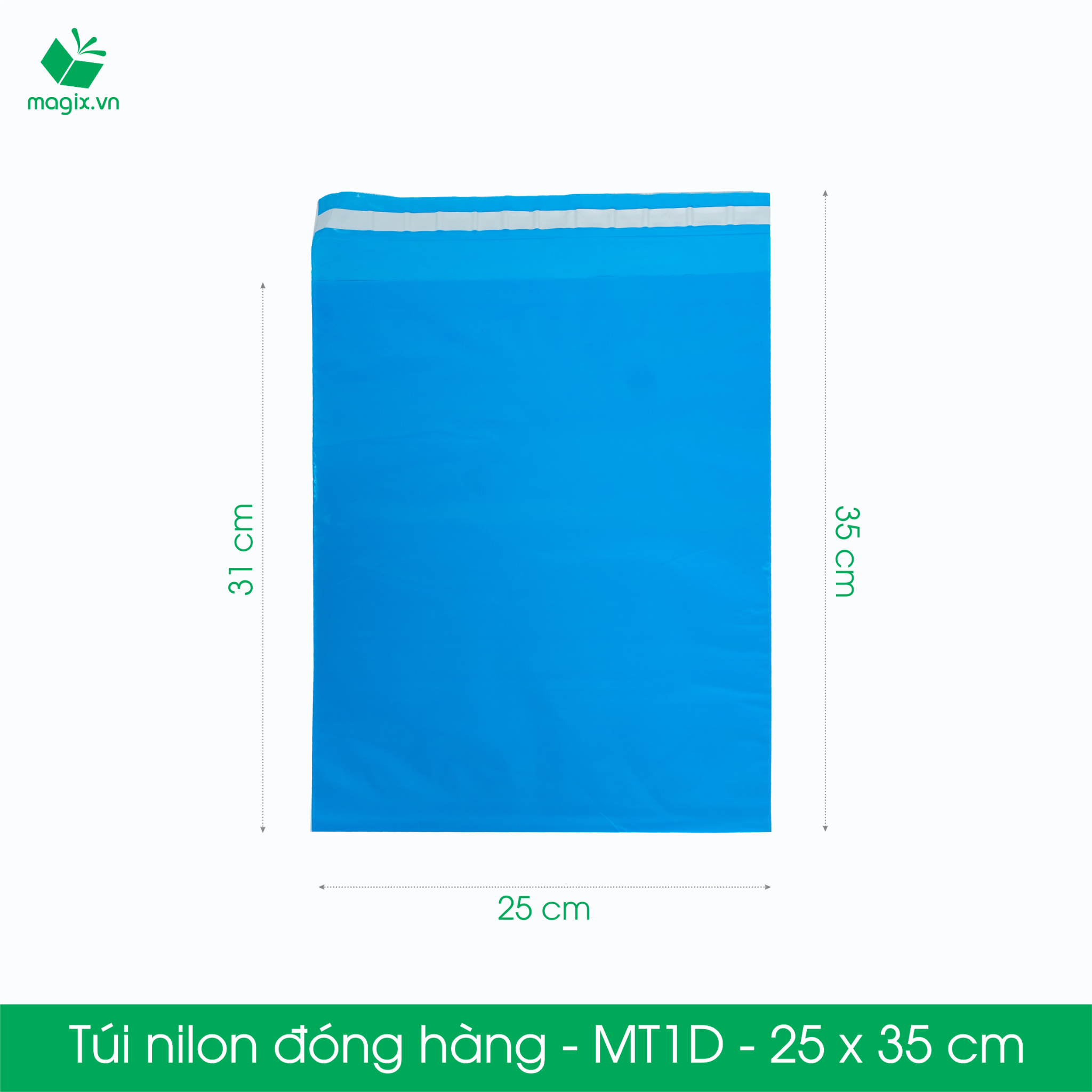MT1D - Túi nilon tiết kiệm gói hàng - 25x35 cm