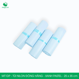  MT1DP - Túi nilon đóng hàng - Xanh Pastel - 25x35cm 