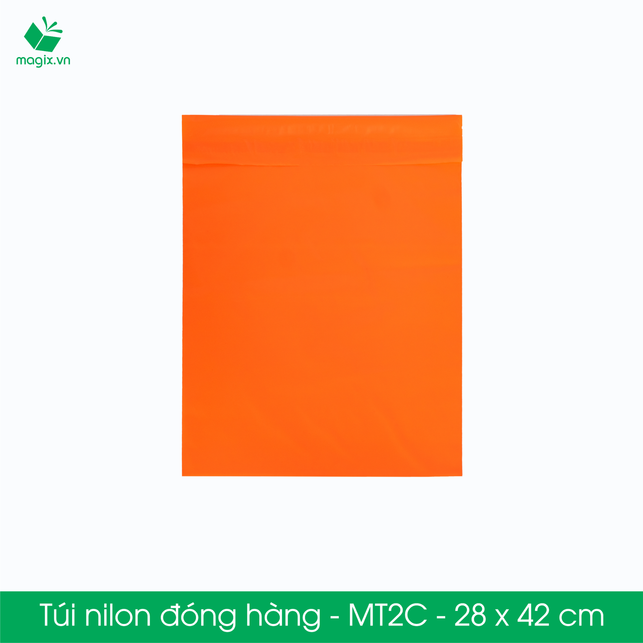Túi nilon niêm phong gói hàng - 28x42 cm