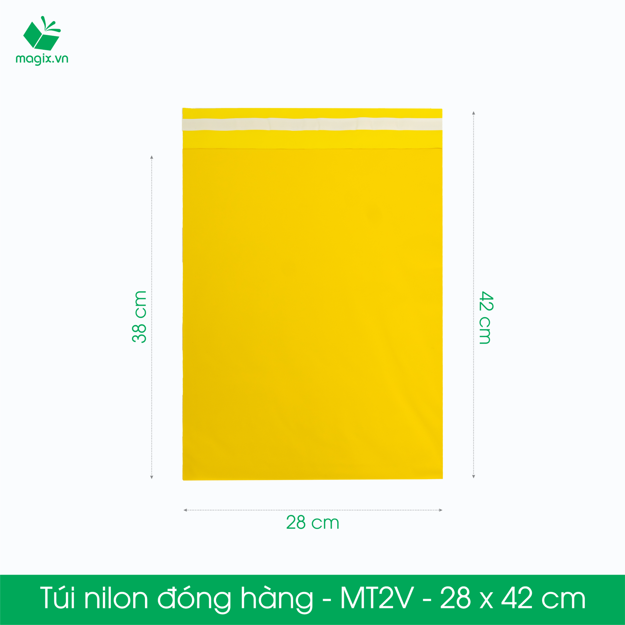 MT2V - Túi nilon tiết kiệm gói hàng - 28x42 cm