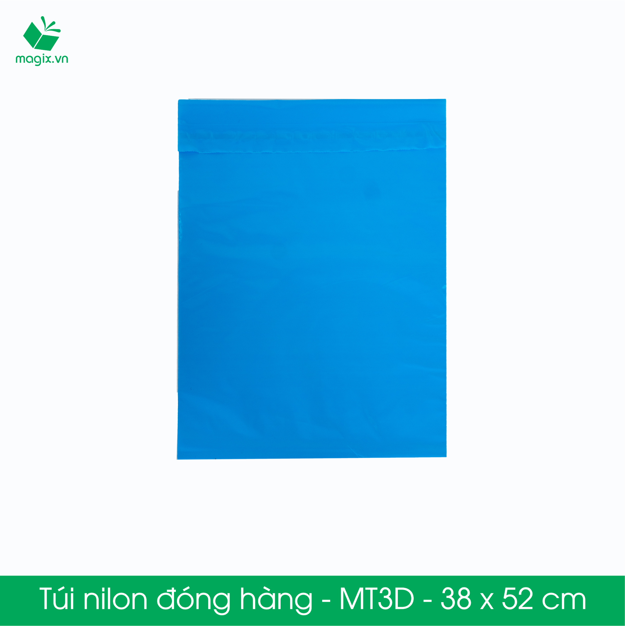 Túi nilon niêm phong gói hàng - 38x52 cm