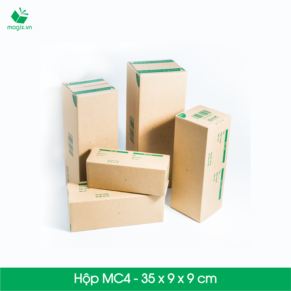 MC4 - 35x9x9 cm - Thùng hộp carton - Hộp cao