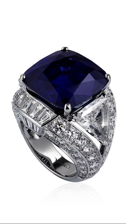 Nhẫn kim cương - Sapphire N052