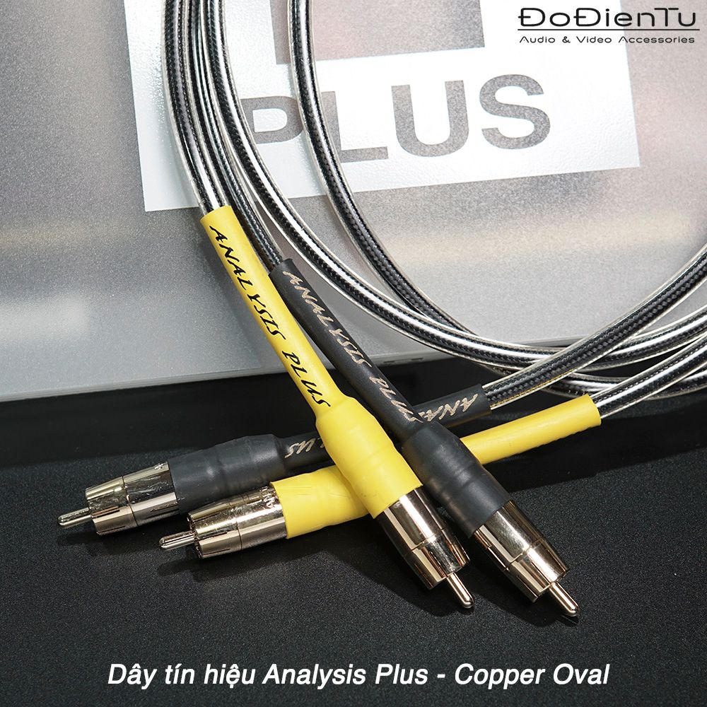 Dây tín hiệu Analysis Plus Copper Oval  - RCA