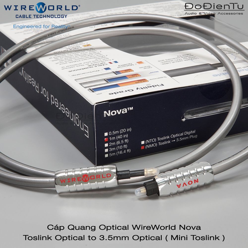 Wireworld Nova Toslink Optical to 3.5mm Optical Cable