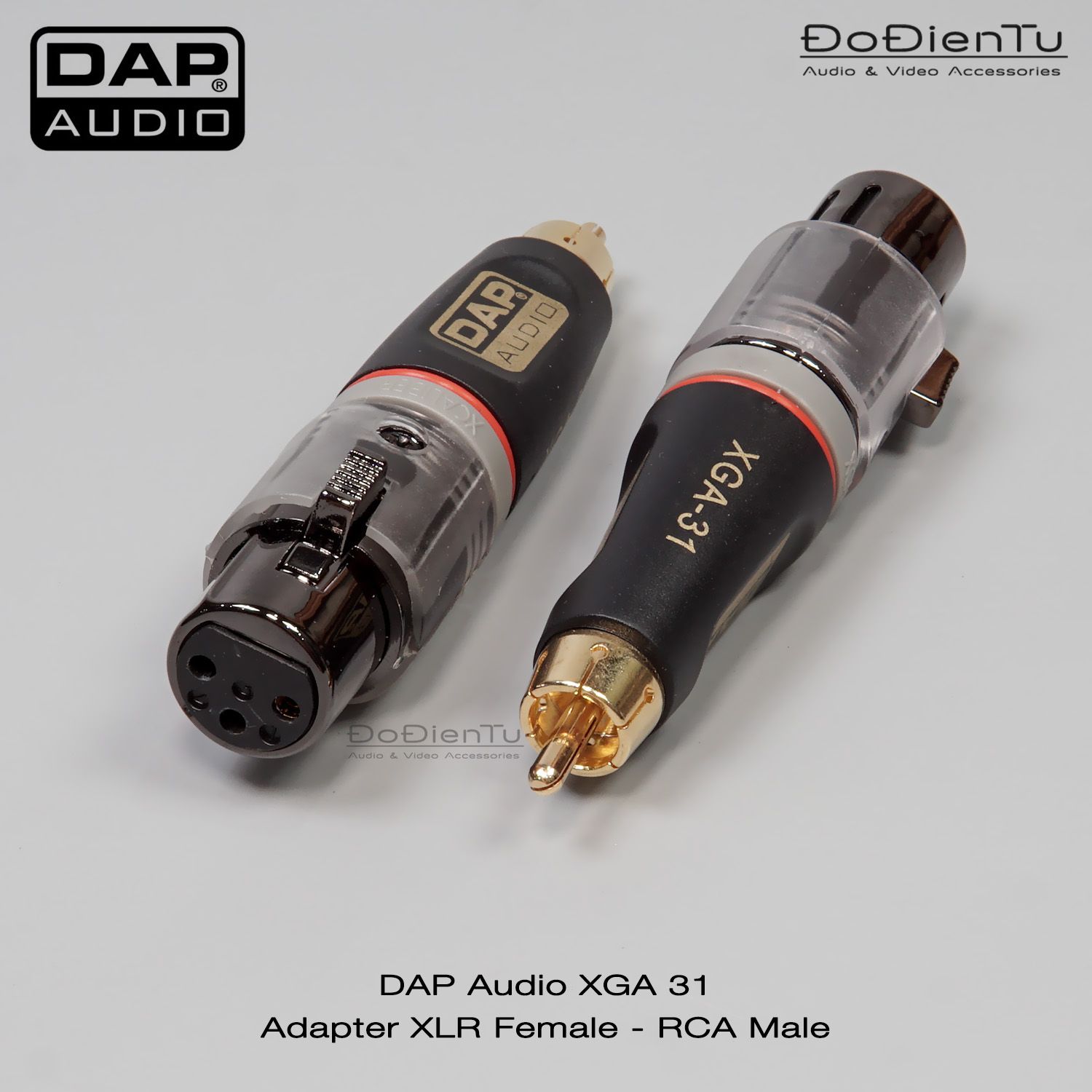 DAP Audio XGA 31 - XLR Female - RCA Male