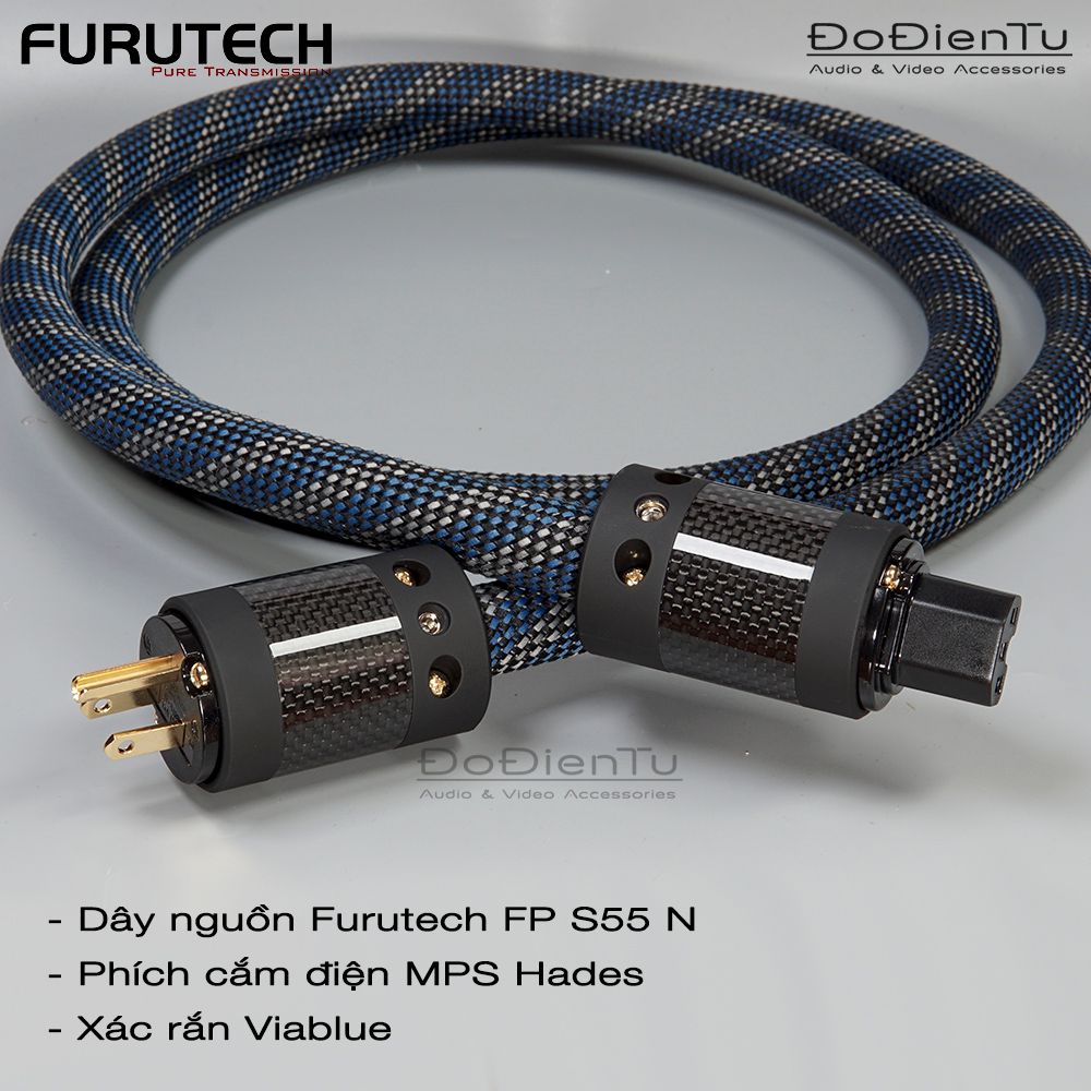 [DIY] Dây nguồn Furutech FP S55N - Limited Edition