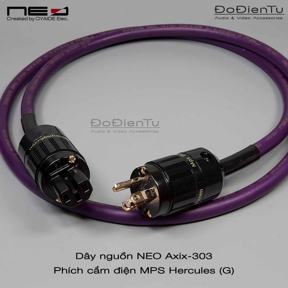 [DIY] Dây nguồn NEO Axix 303 | 102SSC Special Strand 1m5