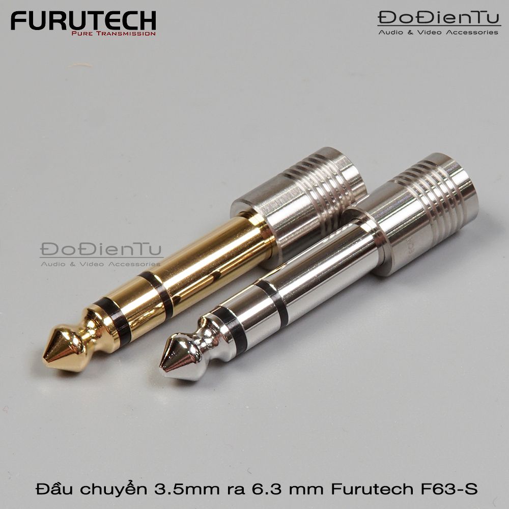 Phích cắm chuyển đổi - Furutech F 63 S Rhodium