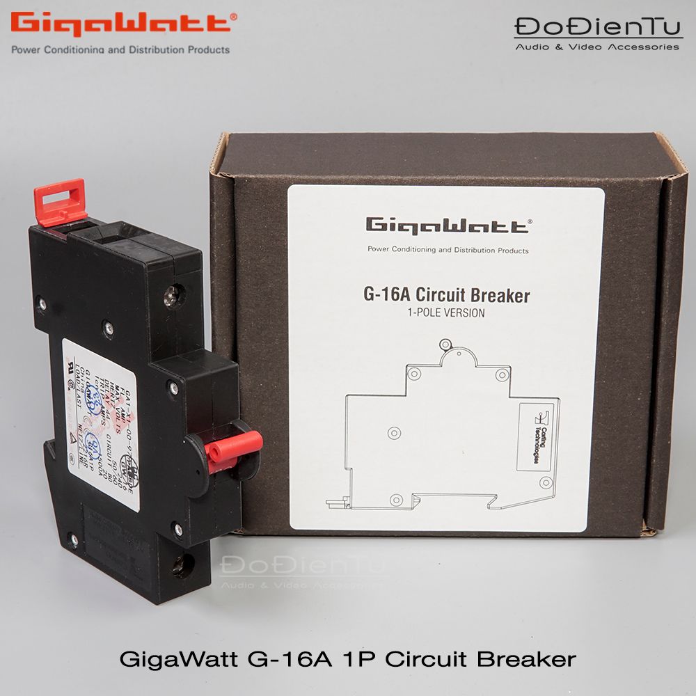 GigaWatt G 16A 1P Circuit Breaker