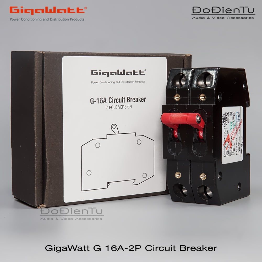 GigaWatt G 16A 2P Circuit Breaker