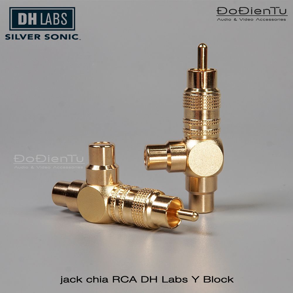 Jack chia RCA DH Labs - Y Block Adapter